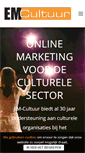 Mobile Screenshot of em-cultuur.nl