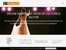 Tablet Screenshot of em-cultuur.nl
